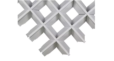 Plafond à grille à cellules ouvertes en aluminium