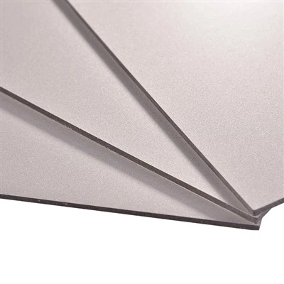 Prix ​​bon marché 0,18 mm 0,21 mm 0,30 mm de la peau en aluminium panneau composite aluminium feuille ACM Acp
