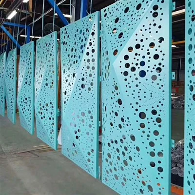 Panneau mural décoratif en aluminium